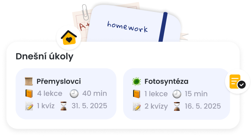 Domácí úkoly